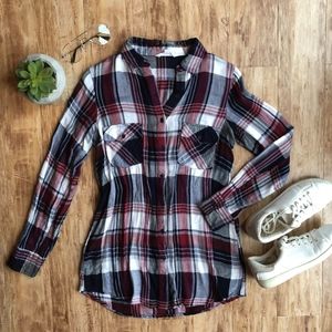 BB Dakota Plaid Top